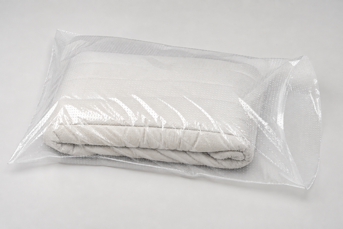Bolsa edredón microperforada galga 140, 80x110cm, pack 100 uds — Tintofilm